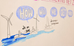 In the Net Zero Festival Greenhouse with Pamela Jouven