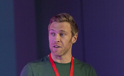 In the Net Zero Festival Greenhouse with OVO's Owen Anderson