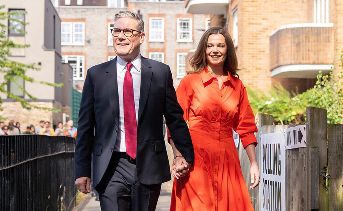 Keir Starmer and Victoria Starmer cast their votes | Credit: Keir Starmer, Flickr Keir Starmer and Victoria Starmer cast their votes | Credit: Keir Starmer, Flickr