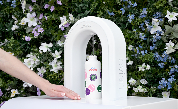 Credit: Evian Credit: Evian