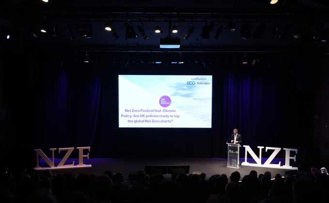 Climate Change Committee chair Chris Stark was speaking at the Net Zero Festival 2022 Climate Change Committee chair Chris Stark was speaking at the Net Zero Festival 2022