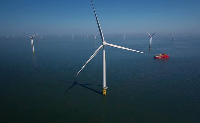 The Race Bank offshore wind farm | Credit: Ørsted The Race Bank offshore wind farm | Credit: Ørsted